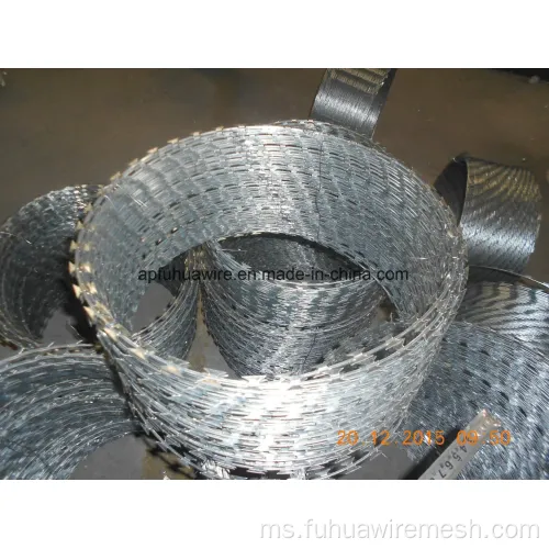 Kawat Razor Galvanized untuk Pagar Keselamatan